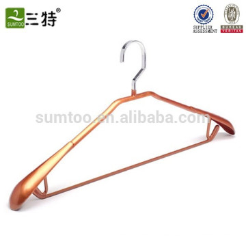 PVC coating metal hanger rose gold hanger